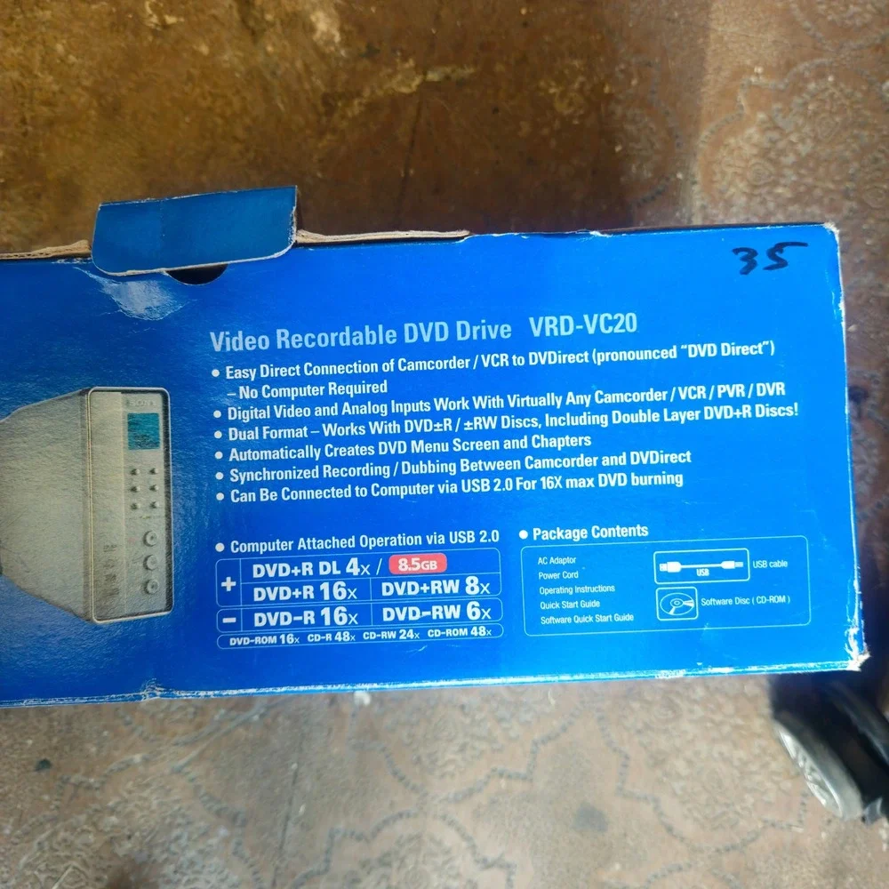 Sony dvdirect vrd